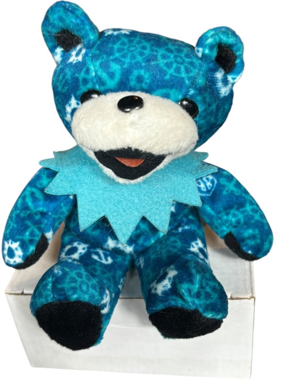 Grateful Dead Lost Sailor Bean Bear Liquid Blue 7” Plush 8/31/79
